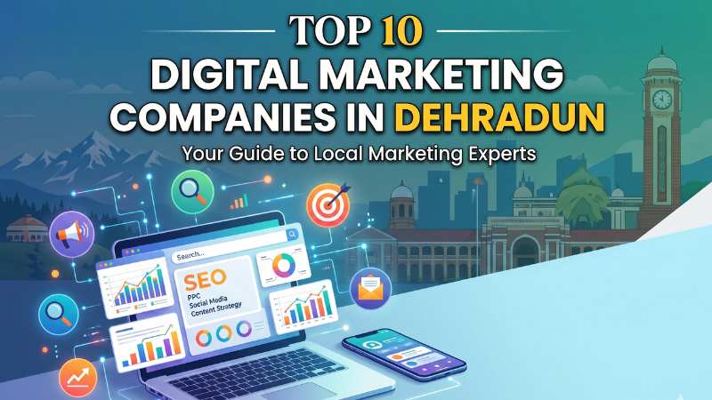Top 10 Digital Marketing Companies in Dehradun 2026