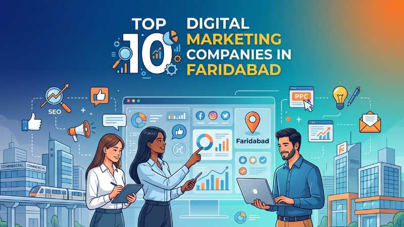 Top 10 Digital Marketing Companies in Faridabad 2026