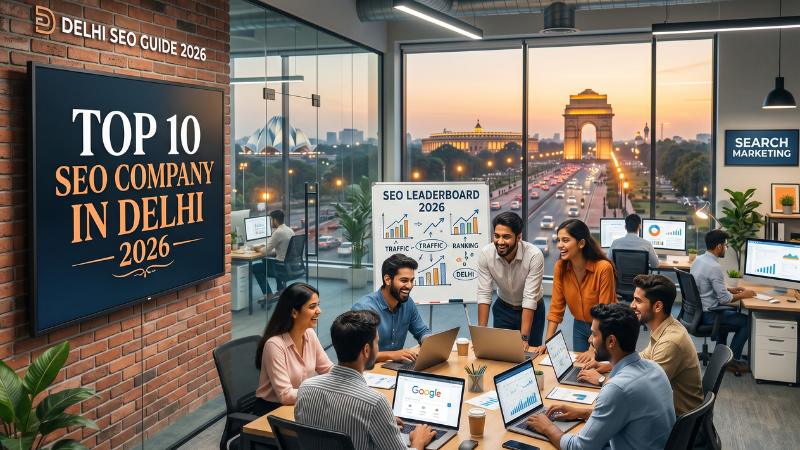 Top 10 SEO Company in Delhi 2026