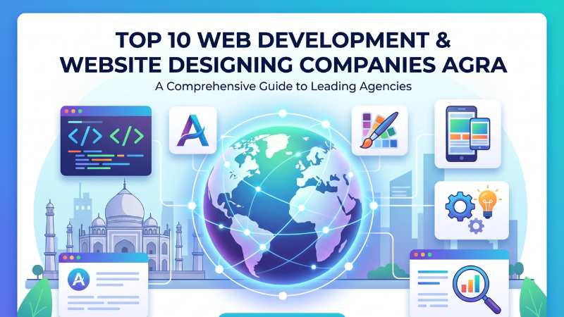 Top 10 Web Development Website Designing Companies in Agra 2026