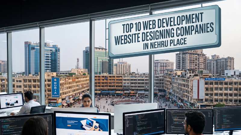 Top 10 Web Development Website Designing Companies in Nehru Place 2026